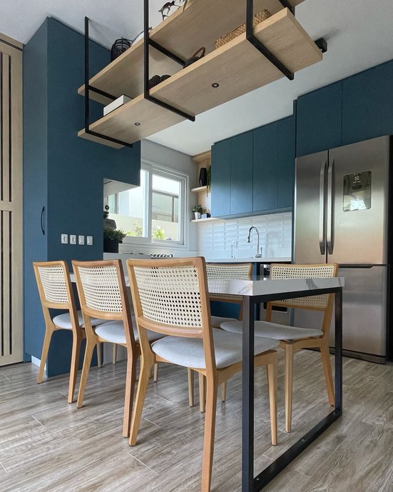 Cozinha em casa de praia em Florianópolis