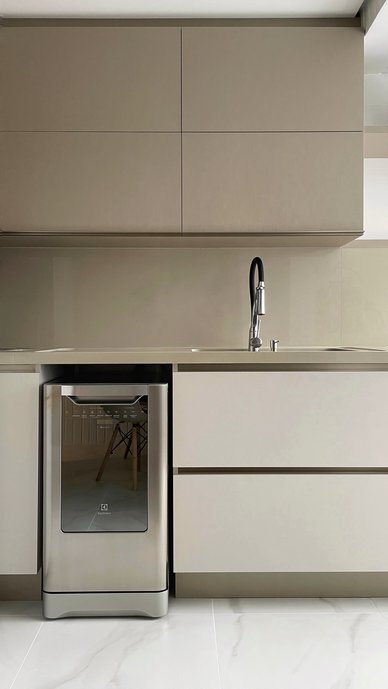 Cozinha em apartamento em Florianópolis