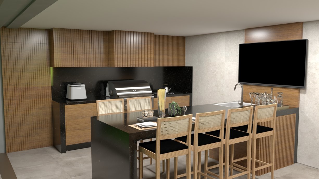 Gourmet render