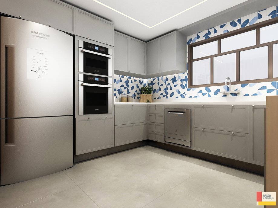 Sala e Cozinha integrada