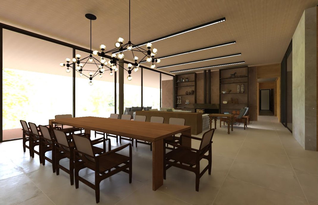 Sala de Jantar e Estar 