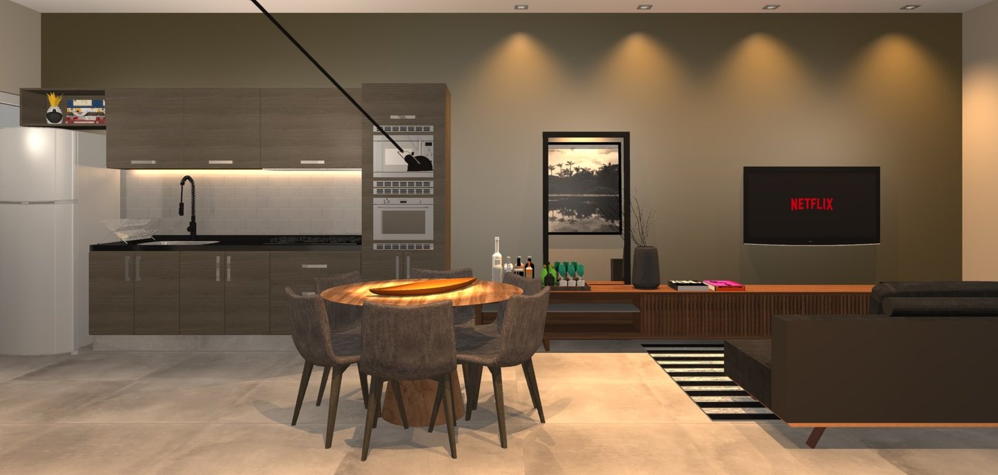 Sala e Cozinha