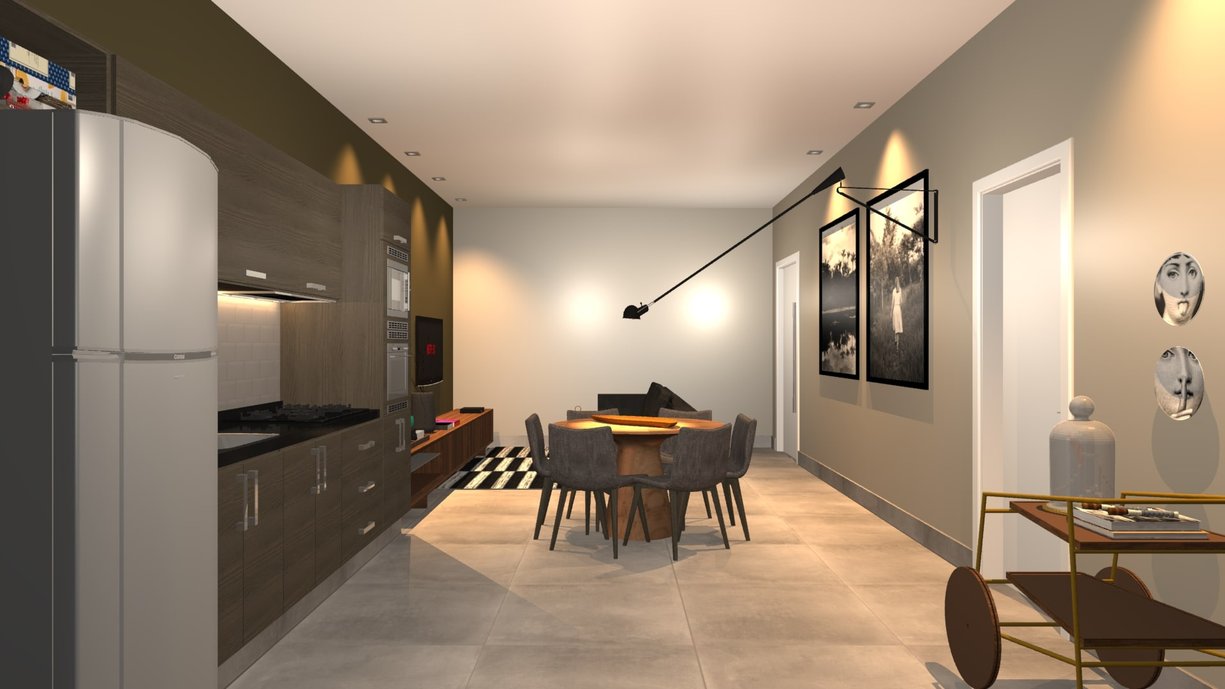 Sala e Cozinha