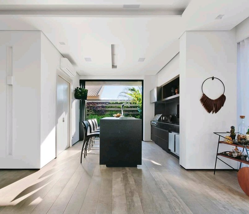 Quando o piso dá Match total com a modernidade do nosso projeto!