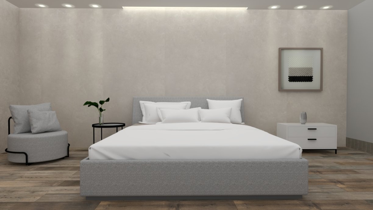 Quarto minimalista