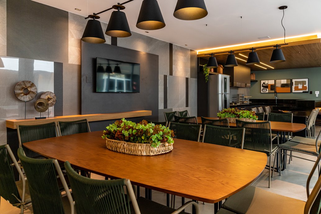 Área Gourmet - Residencial Zurich