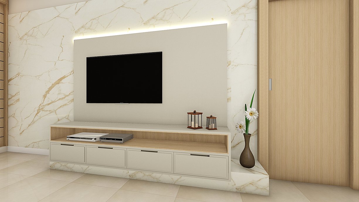 Painel de TV - Residência RJ 