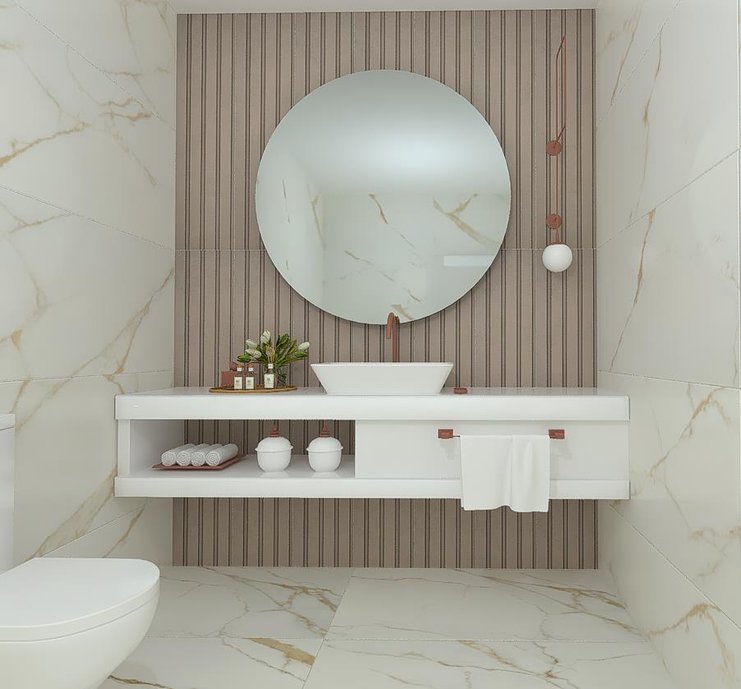Lavabo moderno 