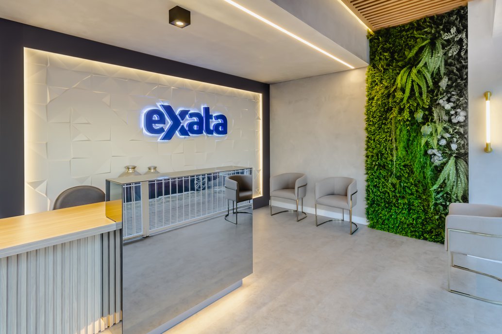 Projeto Recepção - Imobiliária Exata