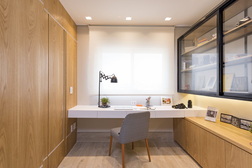 Home office simplesmente lindo!