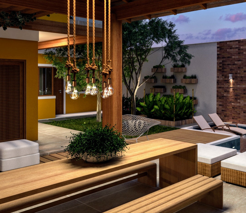 ÁREA GOURMET - R2 Construções - Rubiane Machado