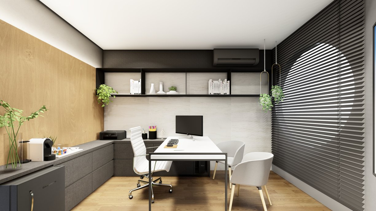 Projeto de sala comercial em Bauru-SP