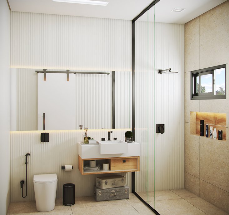 Banheiro residencial