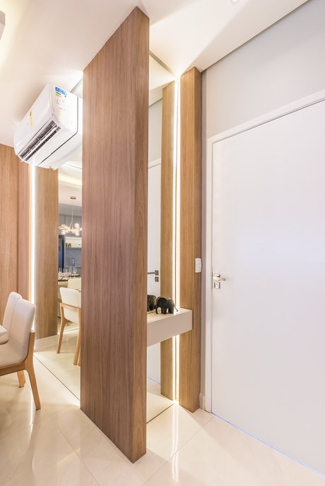 Entrada do apartamento.