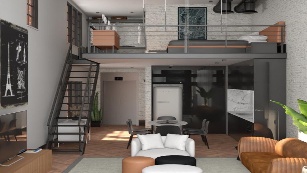 LOFT ESTILO INDUSTRIAL