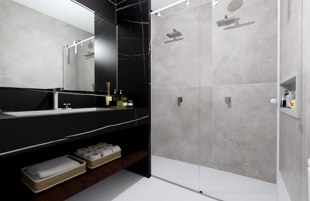 wc black