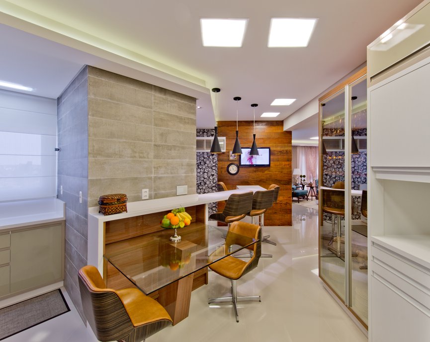 cozinha gourmet de apartamento com revestimento Brasília
CONCRETO CINZA 20x120