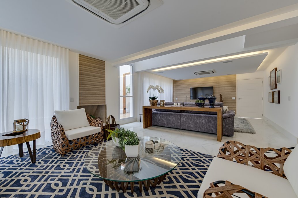 Sala de estar e home 