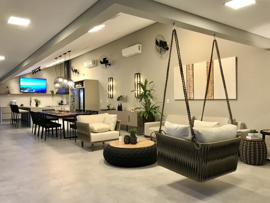 Vista Geral Área Gourmet