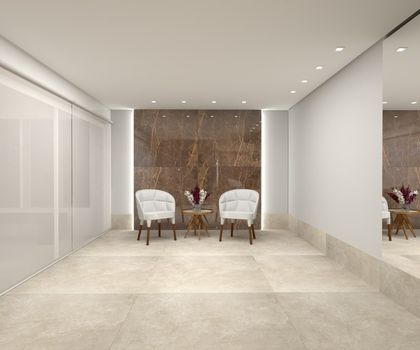 Cartão de visita de seu edifício e por ser o primeiro ambiente visto pelas visitas merece mais atenção.