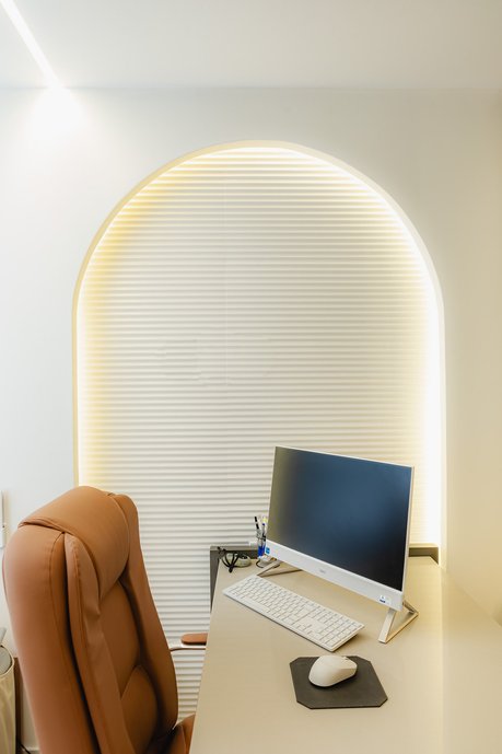 Arco com led na decoração