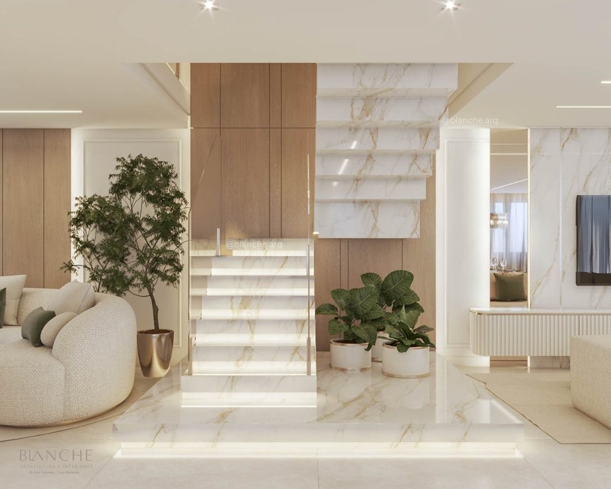 Escada em Oro bianco 
