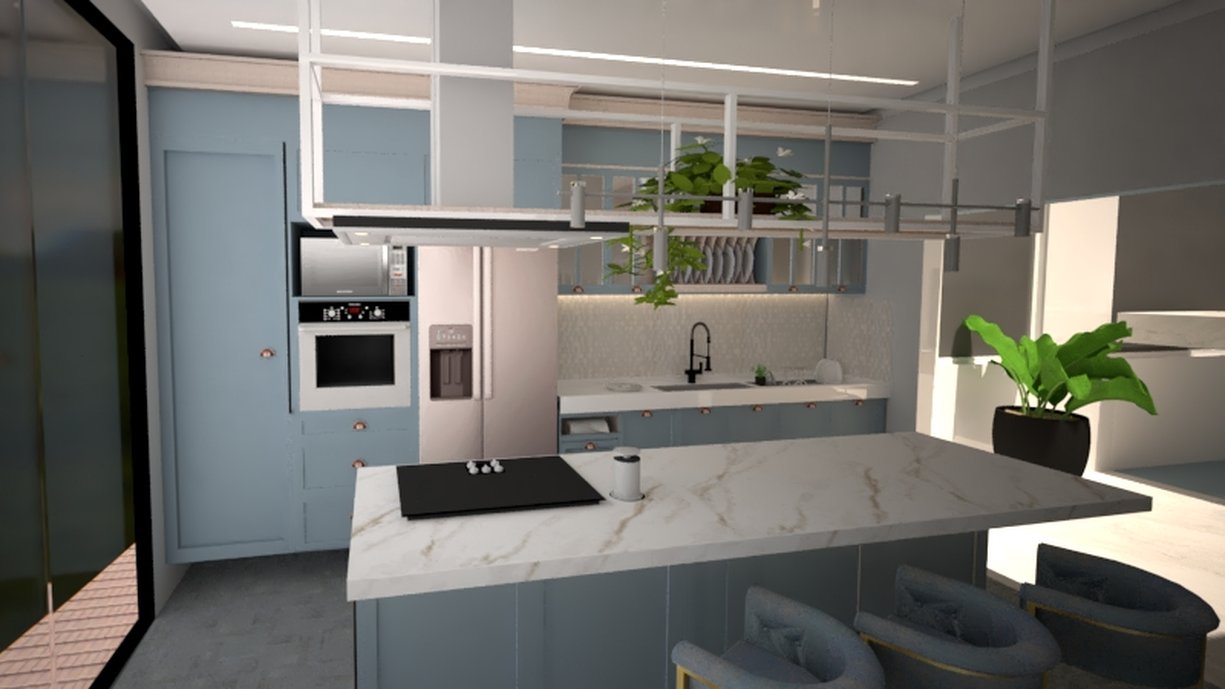 Cozinha Provençal. Projeto RGS Home Decor