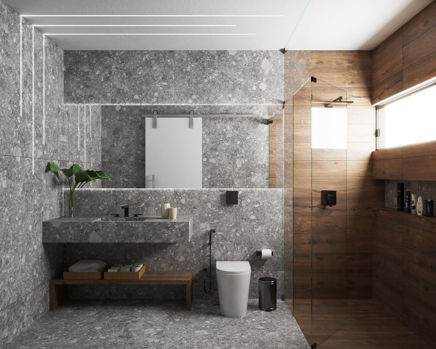 Banheiro residencial