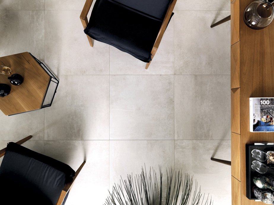 ARTSY CEMENT 90X90 POL RET
