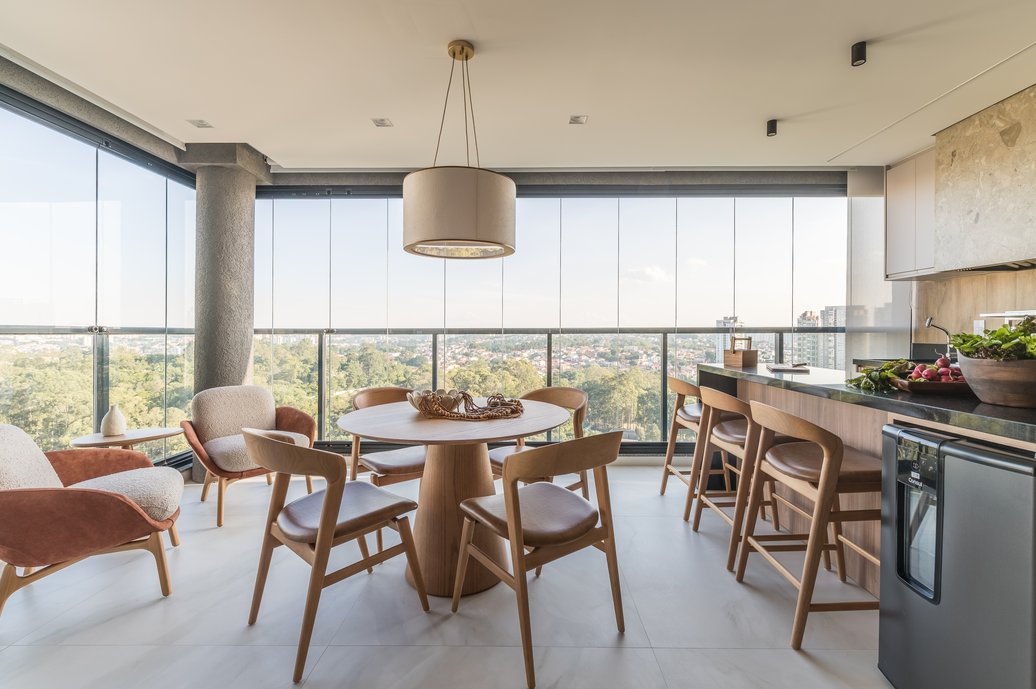 Espaço da Área Gourmet 
