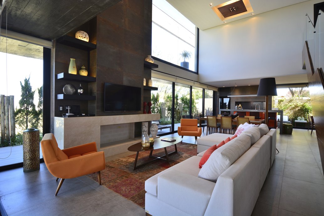 Living casa de praia