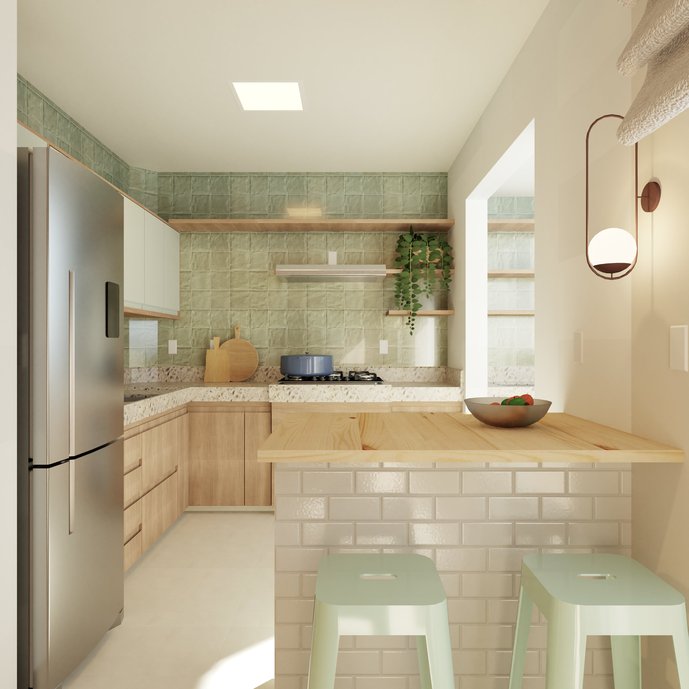 Cozinha - Projeto de Reforma Residencial