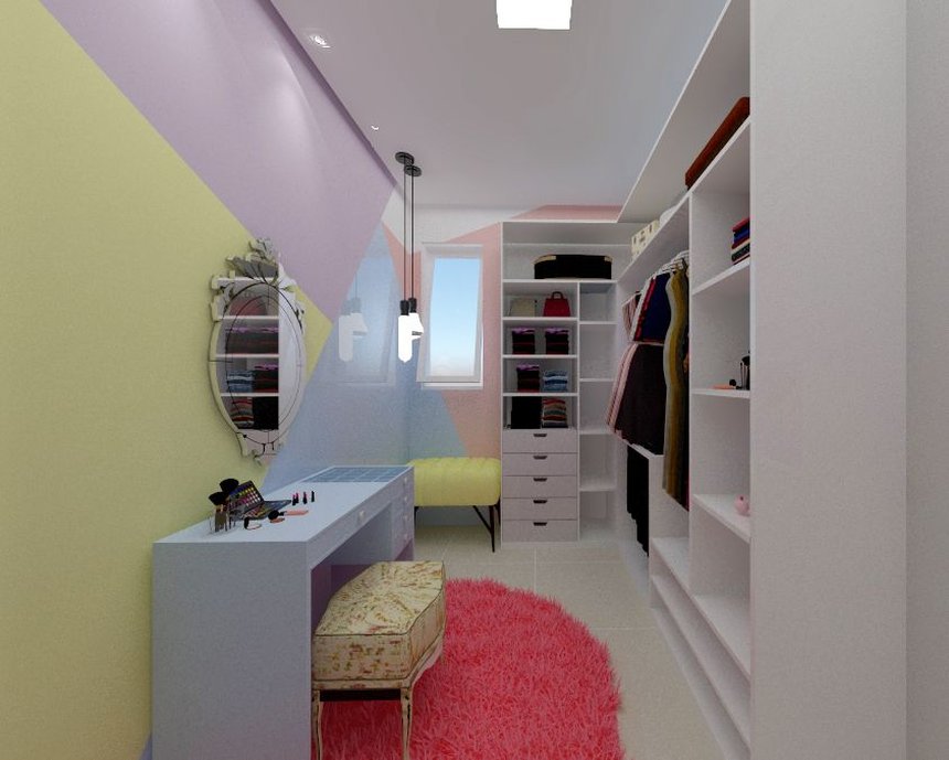 Closet menina