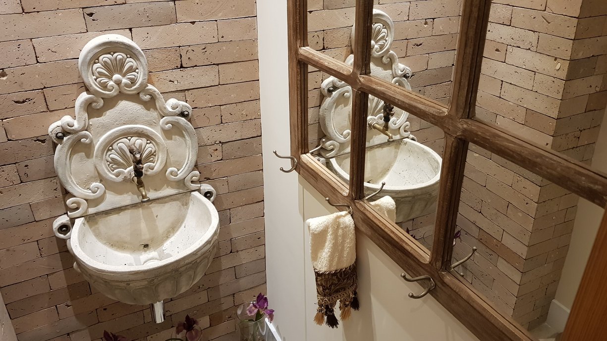 Lavabo estilo Casa de Fazenda