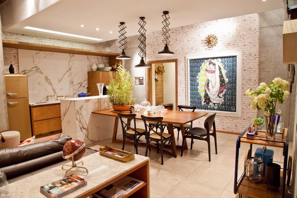 sala de estar | cozinha | sala de jantar | hall de entrada