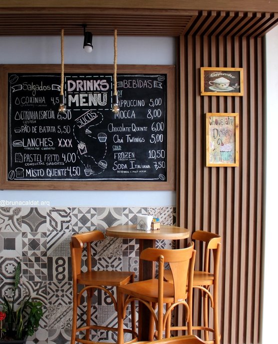 Cantinho acolhedor do projeto