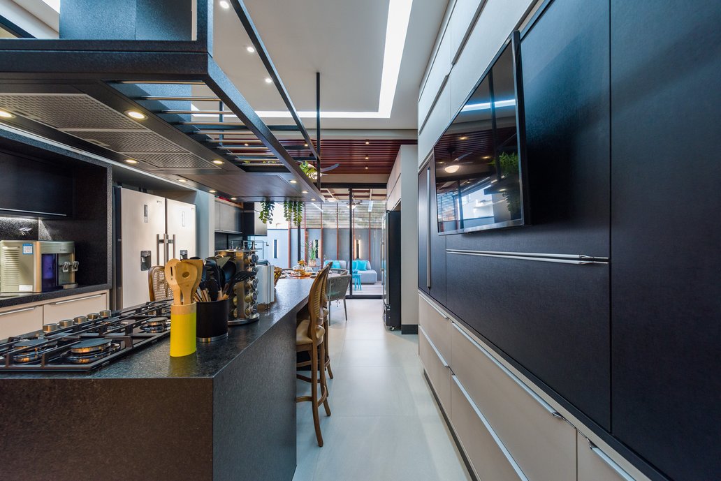 Cozinha e Espaço Gourmet integrados