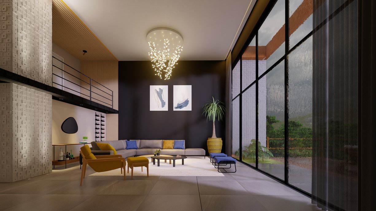 Sala de Estar - Vista 01