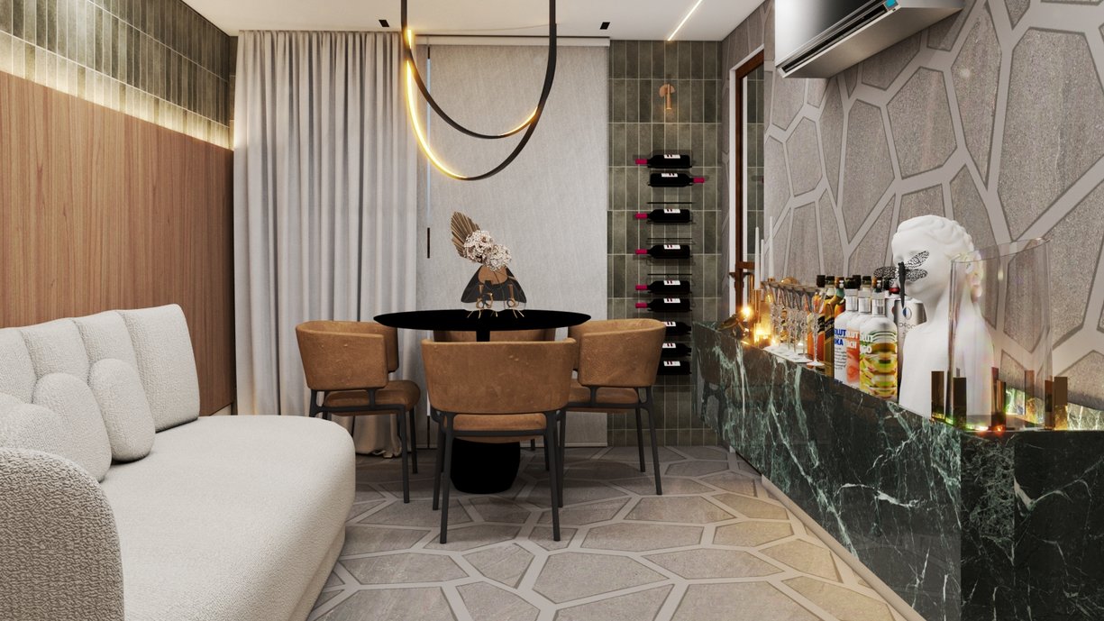 Apartamento estilo flat para jovem solteiro, beira mar e cosmopolita.