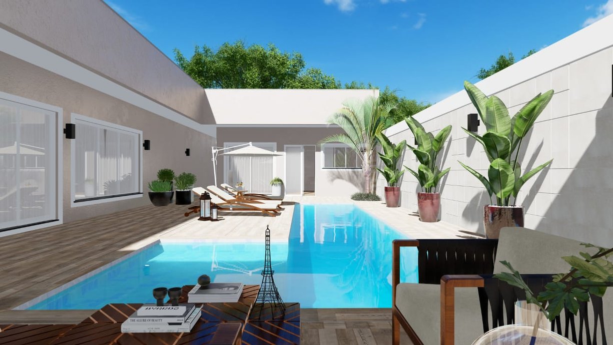 Área de Lazer Piscina