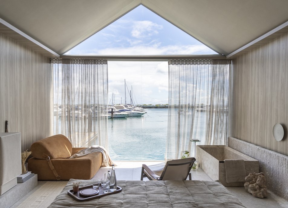 Suíte com vista mar