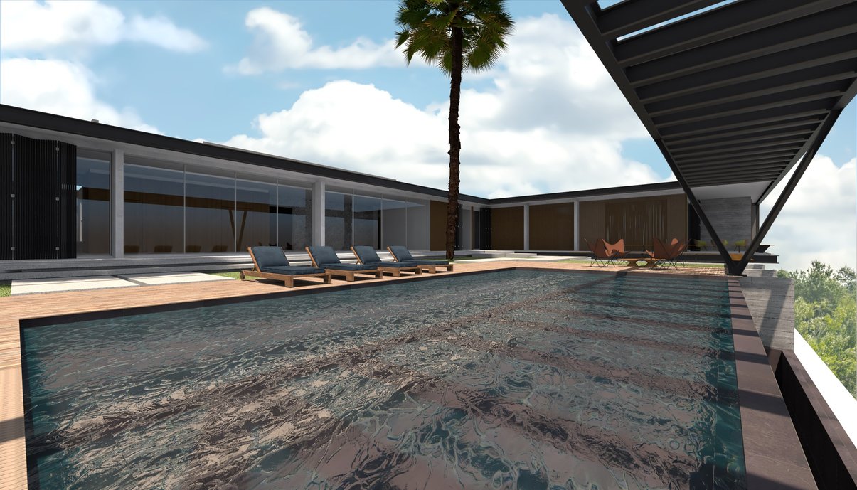 Piscina de borda infinita Projetista: Anderson Assis