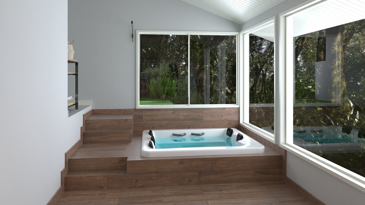 Sala de massagem e relaxamento