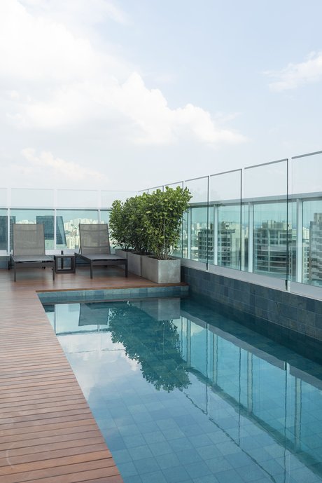 Piscina com Portobello Barlavento Caribbean 14,5 x 14,5