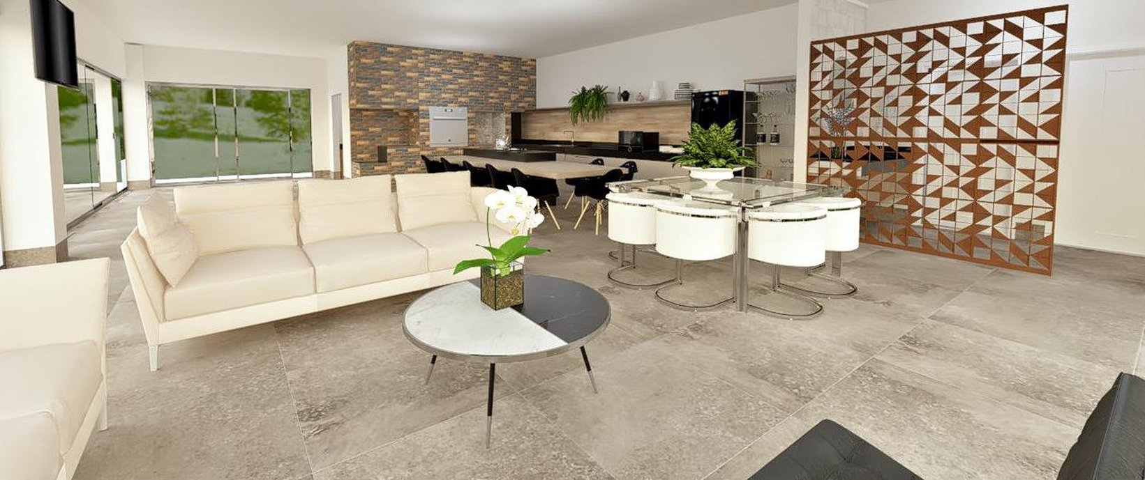 Área gourmet para casa de campo