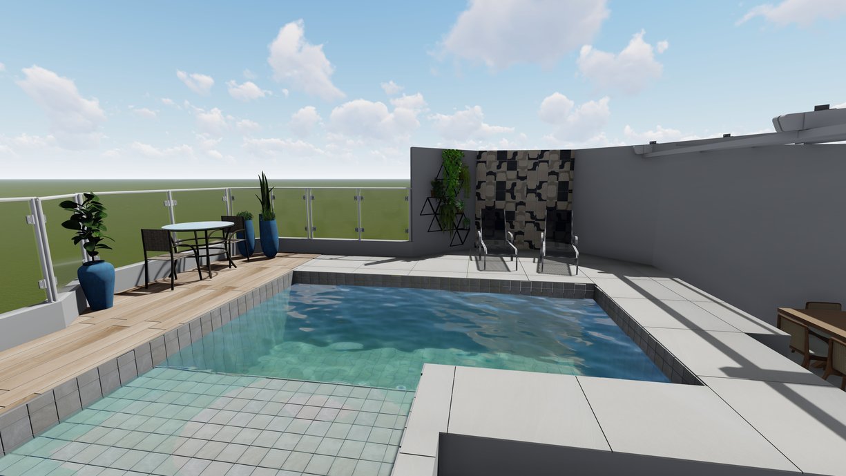 Projeto 3D área externa