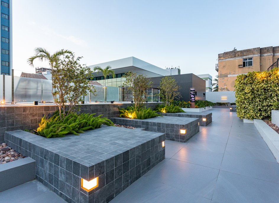Projeto de Arquitetura Paisagística e Paisagismo para um empreendimento residencial multifamiliar localizado em Campina Grande-PB