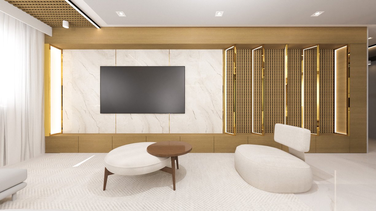Painel de TV A | B