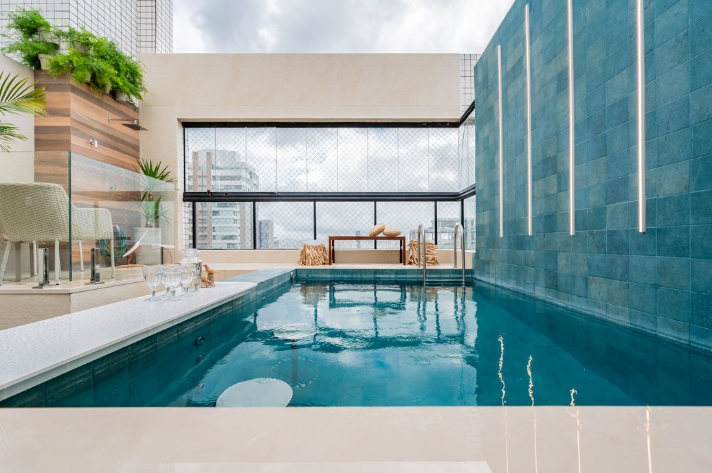 Área Gourmet e Piscina