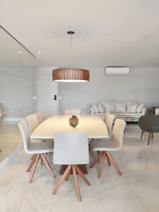 Sala - Porcelanato Bianco Covelano polido